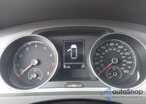 2017 Volkswagen Golf Tsi S 4-Door/Tsi Wolfsburg Edition 4-Door z USA, uszkodzony, nr VIN 3VW117AU7HM075019